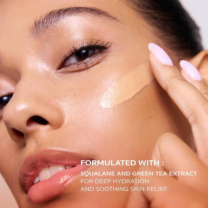 Ruby Kisses Tinted Moisturizer, Hydration, Calm & Revitalize Skin, Skin Perfecting, Blur Pores & Fine Lines, Natural Finish & All-Day Comfort Wear (Golden Beige)