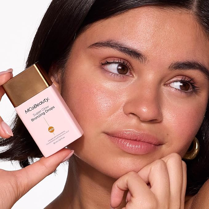 MCoBeauty Super Glow Bronzing Drops, Sun-Kissed Glow for Hydrated Radiance, Vegan, Cruelty Free Cosmetics
