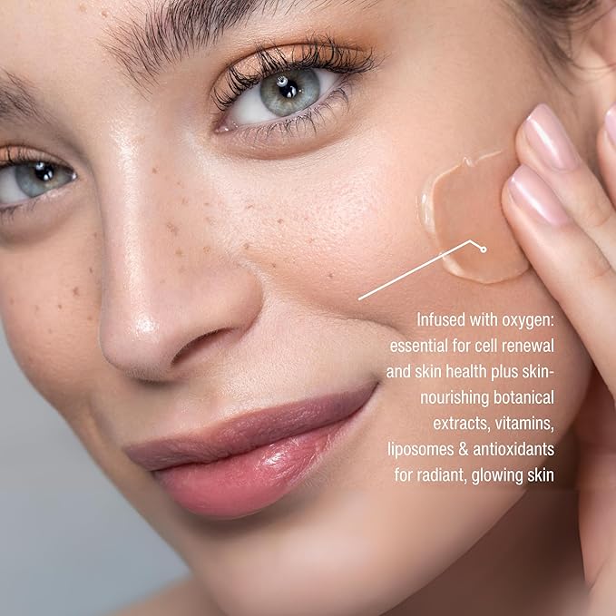 Oxygen Moisturizing Serum for Face, Hydrating Facial Serum, 8 oz