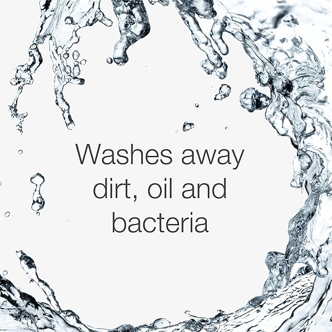 Neutrogena Oil-Free Acne Face Wash with 2% Salicylic Acid, Daily Exfoliating Scrub & Acne Treatment for Oily, Acne-Prone Skin, Clears Breakouts & Blackheads, 4.2 fl. oz