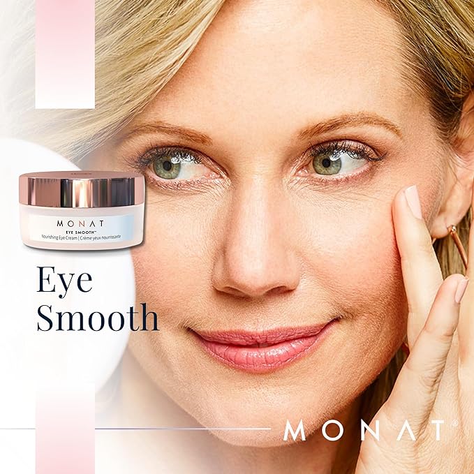 MONAT Eye Smooth™ - Rejuvenating & Hydrating Eye Cream with Plant Stem Cells and Plant Derived Squalane, 0.5 Fl Oz