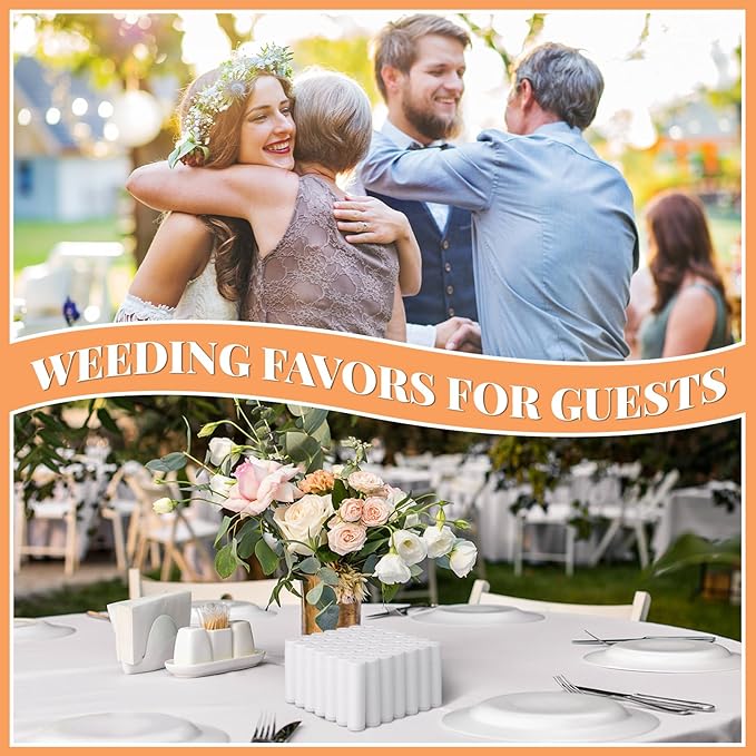 Demissle 300 Pcs Unlabeled Lip Balms Favors(Vanilla)