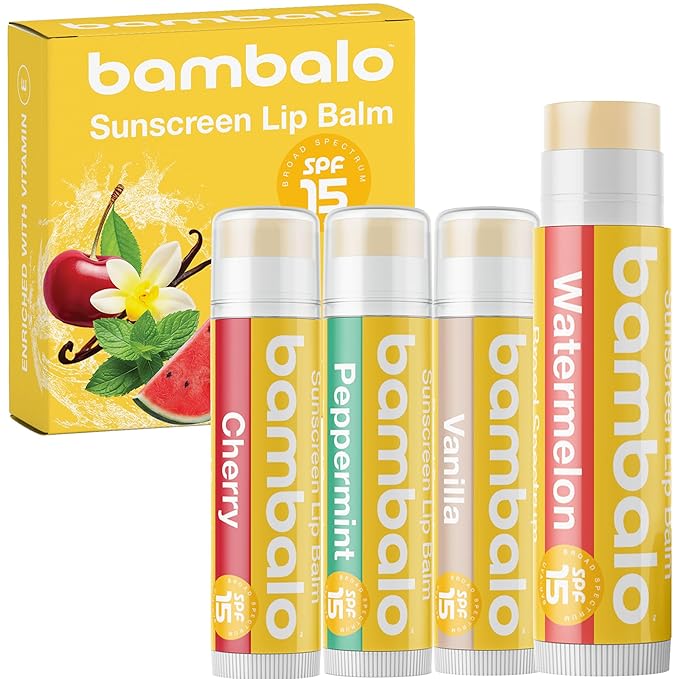 4-Pack Variety SPF 15 Lip Balm