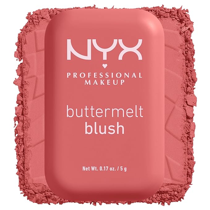 NYX PROFESSIONAL MAKEUP Buttermelt Powder Blush, Fade and Feeling Butta