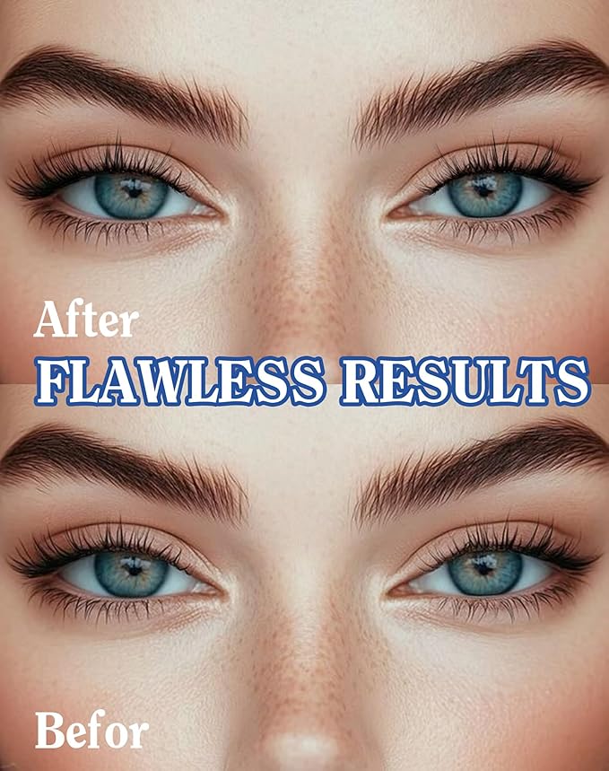 Natural Lashes Wispy Lashes Everyday Natural Look Flared Eyelashes False Eye Lashes Soft Fluffy Lashes False Eyelashes 7 Pairs D20