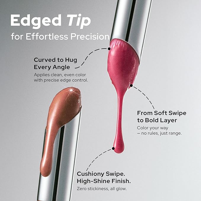 Unseen Balloon Tint, 6 Colors Set for All Skin Types. Buildable Color, Long Lasting Glossy Lip Stains, Lightweight Lip Gloss Make up (Delight, 1 Oz)