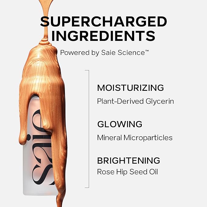 Saie Mini Glowy Super Gel Lightweight Illuminator - Starglow () 0.5 oz