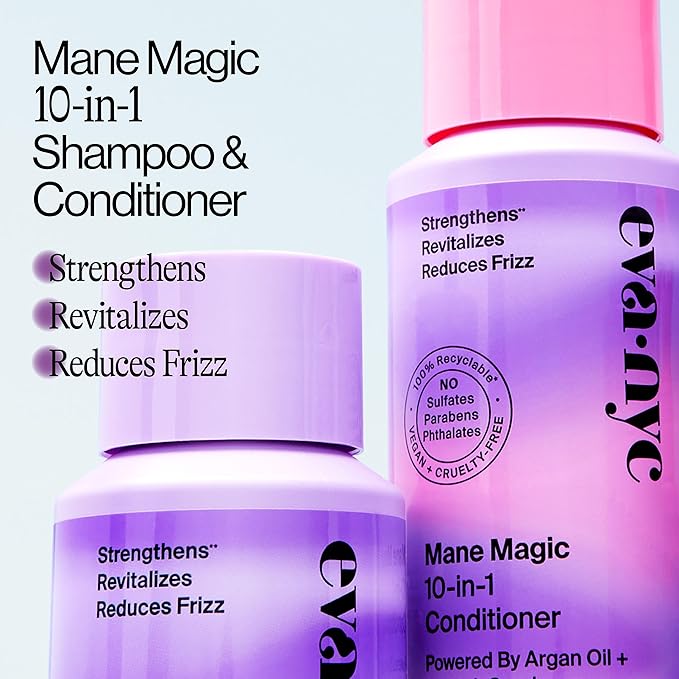 EVA·NYC Mane Magic 10-in-1 Shampoo OG 8.8 Fl Oz (Pack of 1)