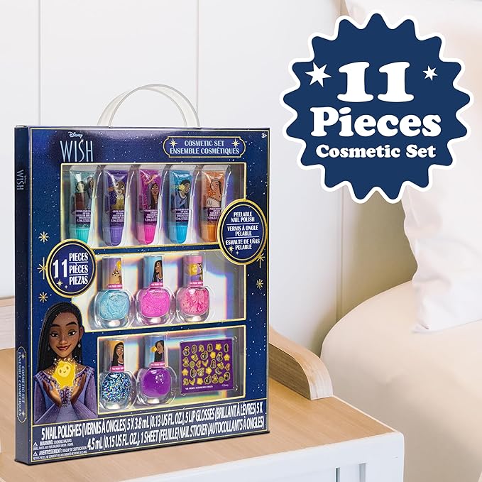 Disney Wish Sparkly Cosmetic Makeup Set for Girls