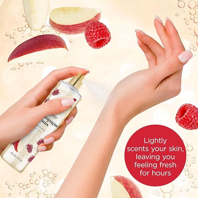 Bodycology Long-Lasting Fragrance Body Mist, Champagne Dreams, 8 fl oz