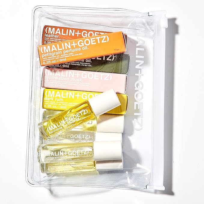 Malin + Goetz Dark Rum Perfume Oil, 0.3 Fl. Oz. - Men & Women Dark & Spicy Modern Scented Oil, Fragrance Oil, Roll On Mini Perfume Body Oil, Vegan & Cruelty-Free (Pack of 1)