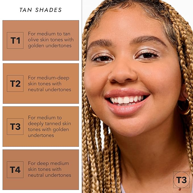 COVER FX Pressed Mineral Foundation - Shade T1 Skin Types