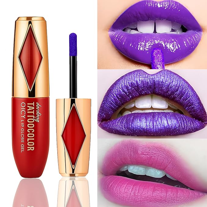 Peel Off Lip Stain -Lip Stain Peel Off Masque - Long Lasting, Waterproof and Transfer Proof Nude Lip Tint, Matte Finish Peel Off Makeup (04 First Kiss Stain)