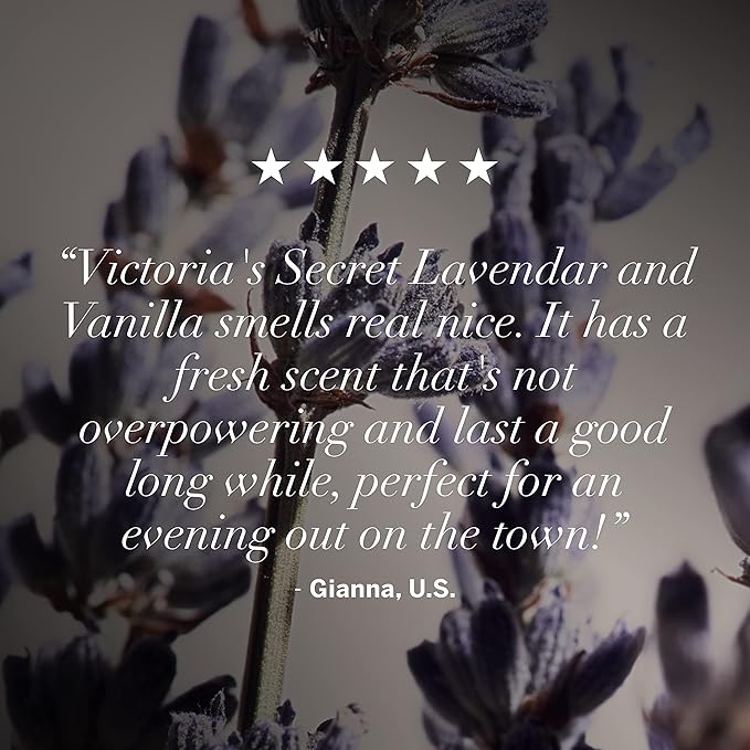 Victoria's Secret Lavender and Vanilla Body Mist for Women, 250 ml / 8.4 oz