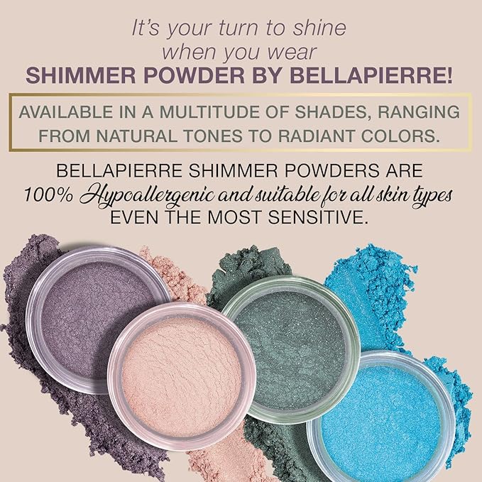 bellapierre Shimmer Powder | Paraben Free | Vegan Deja Vous 35g