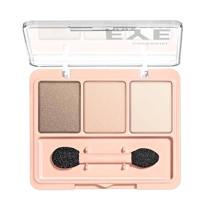 COVERGIRL - Eye Enhancers 3-Kit Eyeshadow, silky, sheer formula, double ended applicator, 100% Cruelty-free
