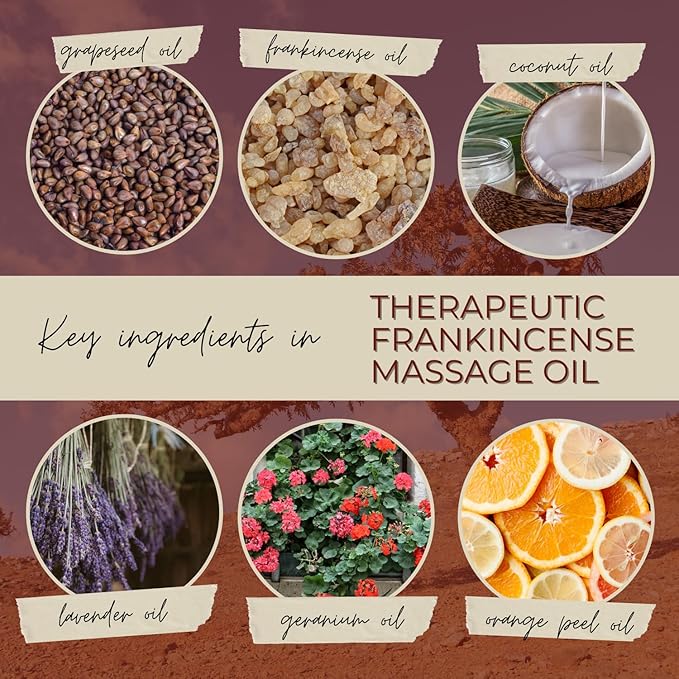 Frankincense Massage Oil 8 Fl Oz