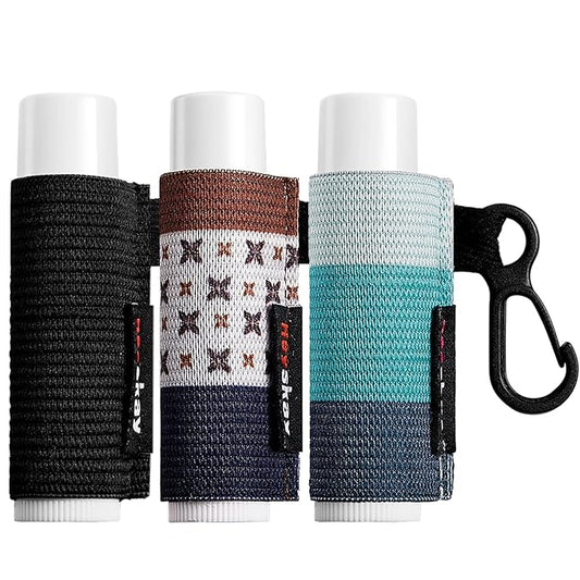 3PCS Lip Balm Holder Sleeves Chapstick