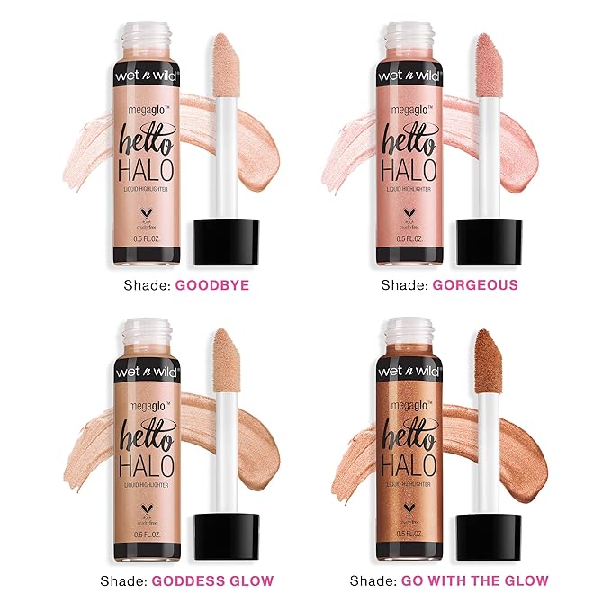 wet n wild MegaGlo Hello Halo Liquid Highlighter Halo Gorgeous
