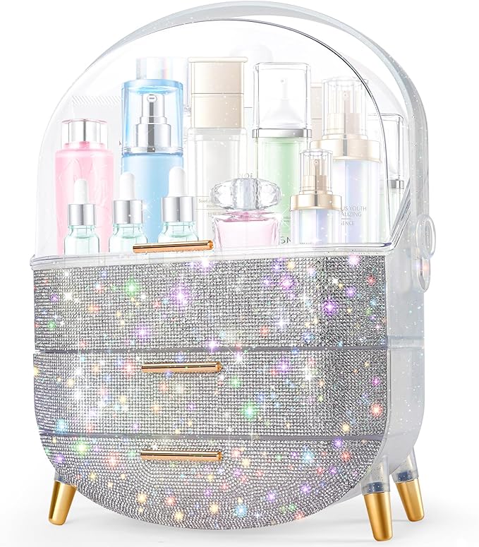Teen girls gift makeup organizer,skincare