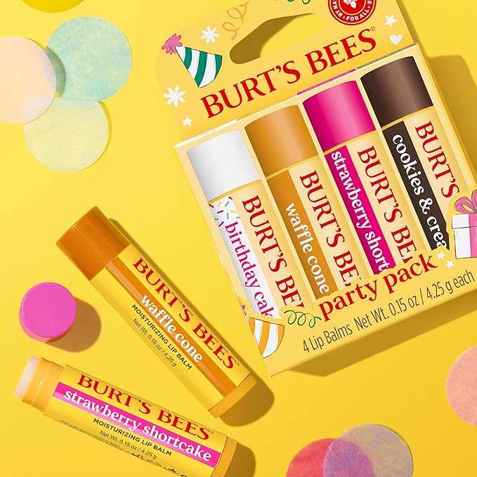 Burt's Bees Lip Balm Party Pack