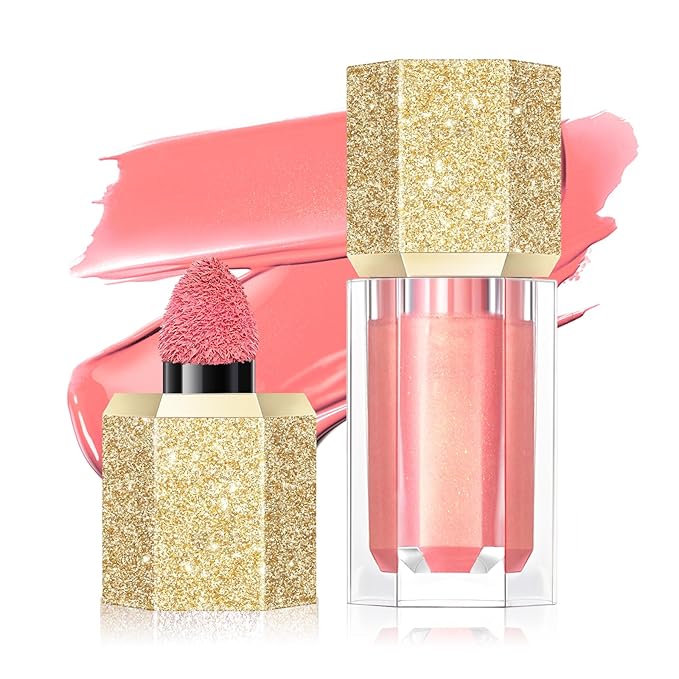 Soft Cream Blush, Liquid Blush for Natural Dewy Foggy Pink