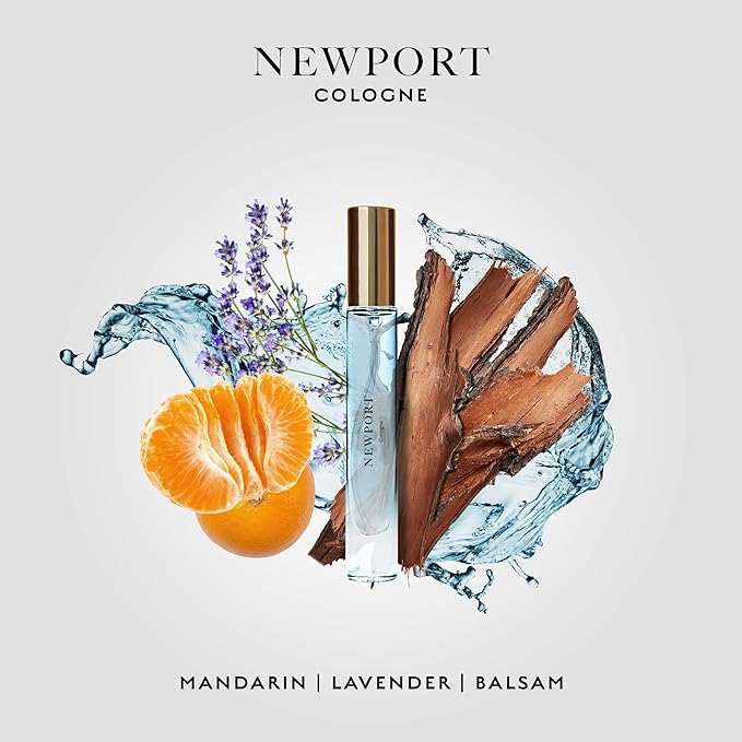 Caswell-Massey Heritage Cologne Discovery Set, Includes Woodgrain, Newport & Greenbriar, Indulge in Enduring American Scents, Travel Size Cologne for Men, 0.25 Fl Oz Each