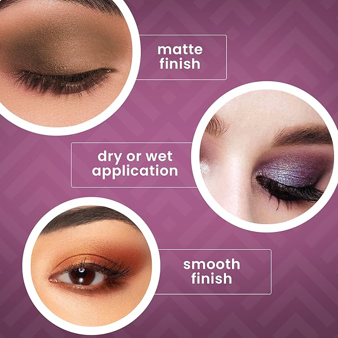 Cosmetics - Twilight, 15-Color Eyeshadow Palette, Highly Pigmented,