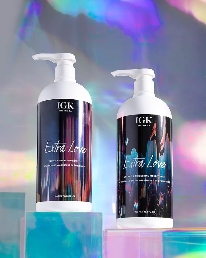 IGK Extra Love Volume Thickening Shampoo Liter