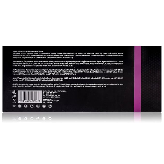 The SHANY Beauty Cliche Makeup Set