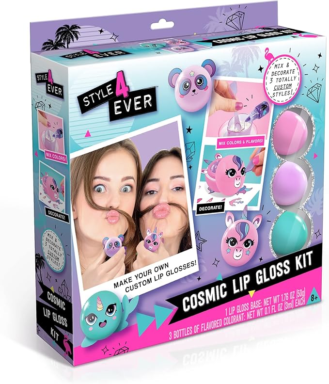 Canal Toys Style 4 Ever Cosmic Lip Gloss Kit, Multicolor