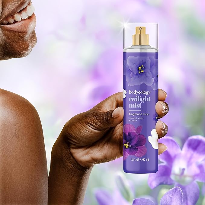 Bodycology Long-Lasting Fragrance Body Mist, Twilight Mist, 8 fl oz