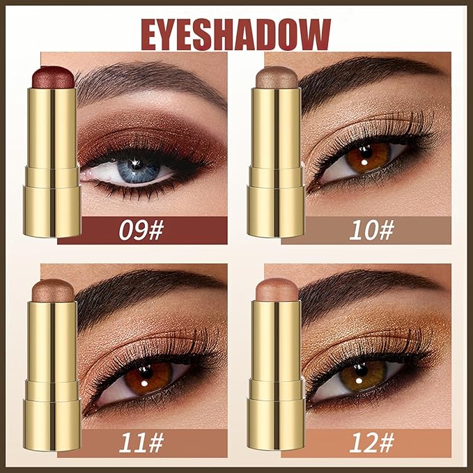 MIELIKKI Cream Highlighter Stick, Contour Stick Makeup, Shades Highlight #01