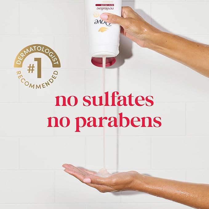 Dove Body Wash with Pump 3 Count Revitalizante Cherry & Chia Milk, for Renewed, Healthy Looking Skin,Moisturizing Gentle Skin Cleanser with 24hr Renewing MicroMoisture, 30.6 oz