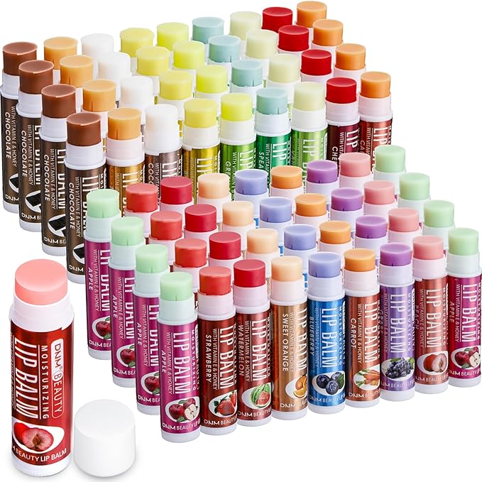 72 Pcs Lip Balm Bulk Lips