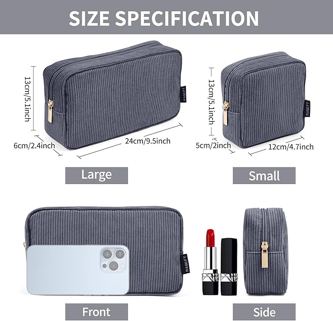 Magefy makeup bag 2 pcs