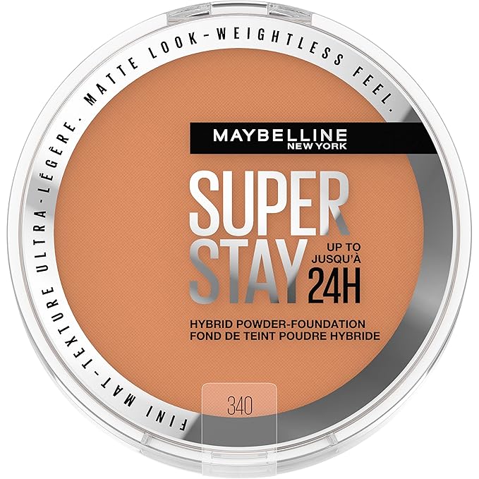Maybelline Super Stay Up to 24HR Hybrid Powder-Foundation, 1 Count