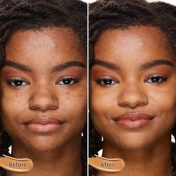 Mushroom Head Air Cushion CC Cream - BB Cream Face Makeup Foundation for Mature Skin Moisturizing Concealer Brighten Long-Lasting, Even Skin Tone for All Skin Types (Medium)