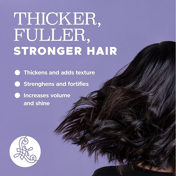 Luseta Biotin Shampoo and Conditioner for Hair - Thickening Shampoo for Thinning Hair - Infused with Argan Oil to Repair Damaged Dry Hair - Sulfate Free Paraben Free-2 x 16.9 fl oz