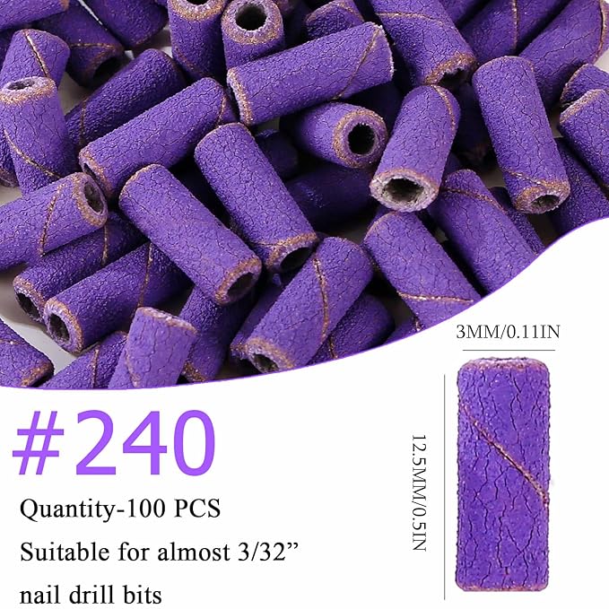 100pcs nail drill bits small