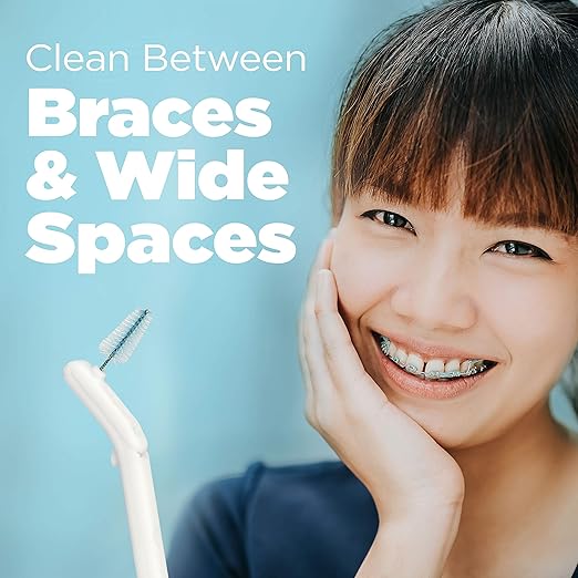 GUM Proxabrush Go-Betweens Wide Interdental Brush Refills, 2ct., (Pack of 18)