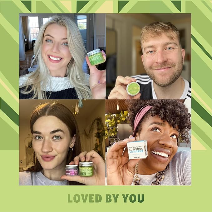 Handmade Heroes Matcha Latte Lip Scrub