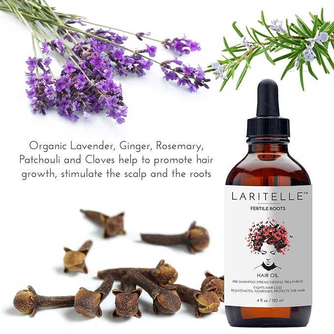 Organic Hair Growth Complex | Promotes New Hair Growth, Nourishes Follicles & Balances Hormones | Hair Loss Treatment | GMO-free