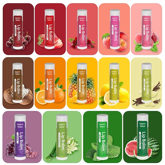 98 Pack Natural Lip Balm Bulk