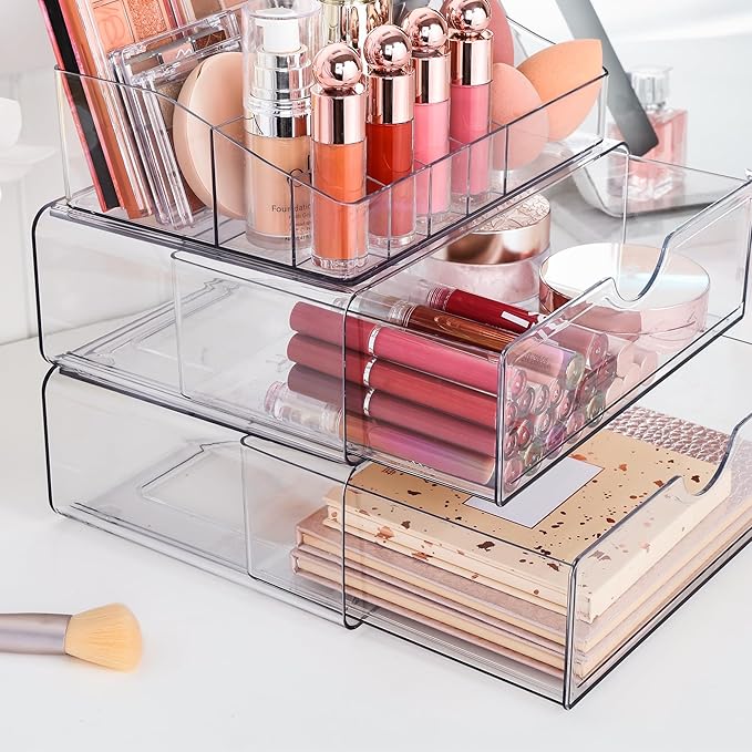 Vtopmart 3 tier clear makeup
