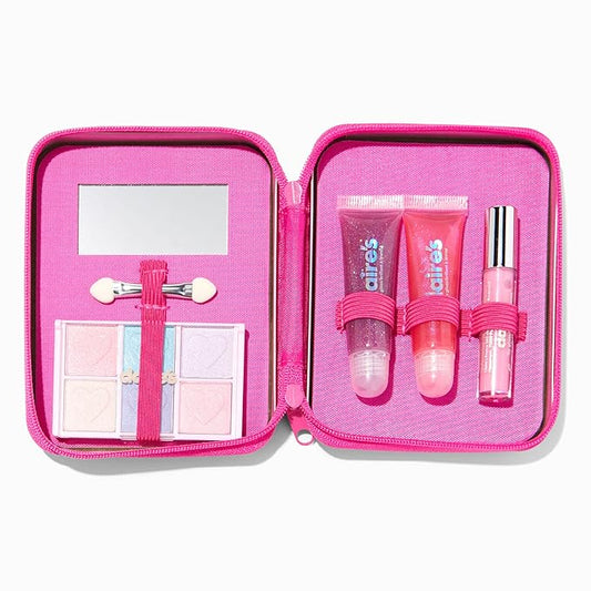 Claire's Y2K Unicorn Pink Bling Makeup Set