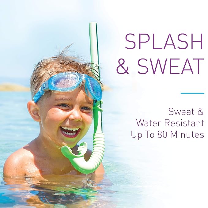 BOB KIDS SPF 30 Brush On Mineral Powder Sunscreen, Broad Spectrum, Water Resistant 80 Mins, Easy to Apply for Kids and Babies, Mfg in USA