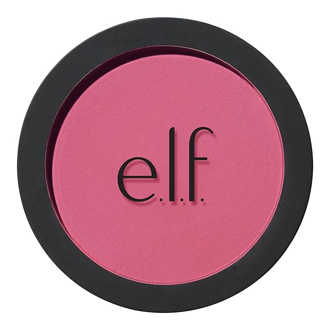 e.l.f. Primer-Infused Matte Blush, Long-Lasting, Lightweight & Buildable Always Vibrant