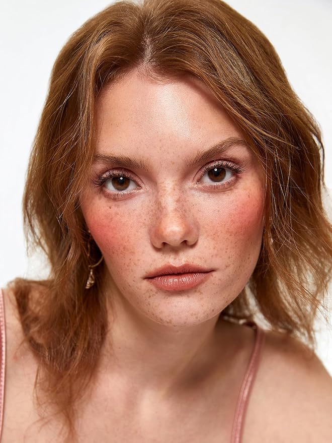 SHEGLAM Divine Flush Matte Blush Powder Highly Pigmented Non-Fading Long Lasting Glowing Lightweight Natural Blush Face Makeup-Good Vibes