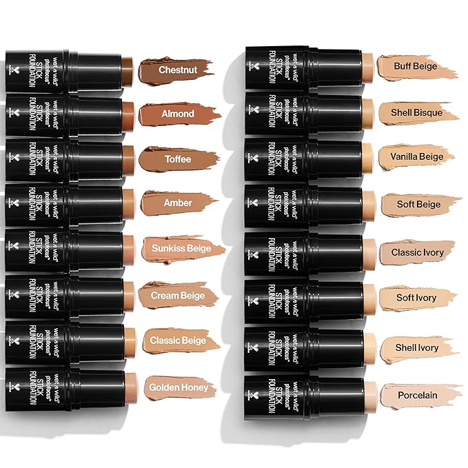 wet n wild Photo Focus Matte Foundation Stick Makeup, Buff Beige | Vegan & Cruelty-Free